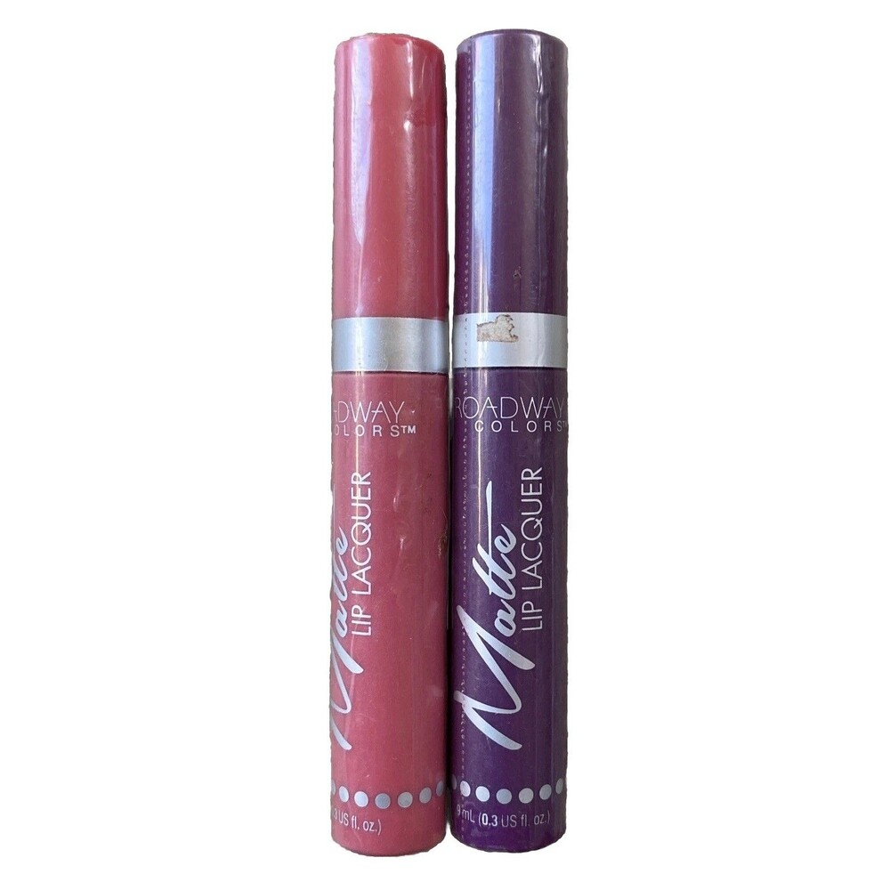 Broadway Colors Matte Lip Lacquer 05 Top Selection 01 Electric Shot Lot